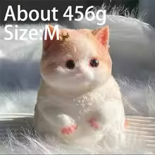 Cute squishy Cat (realistic)