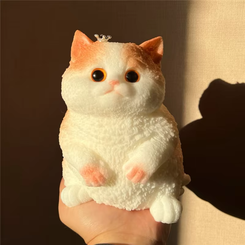 Cute squishy Cat (realistic)