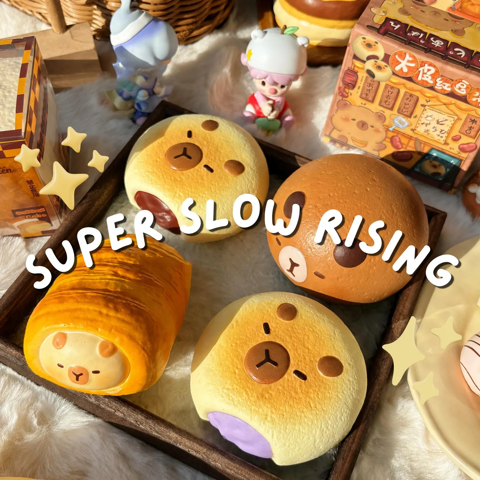 Capybara Bakery Slow Rising Squishy