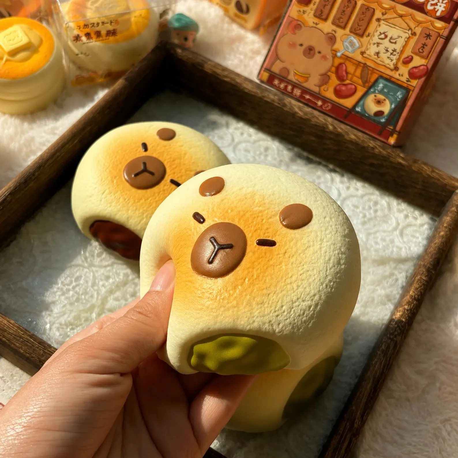Capybara Bakery Slow Rising Squishy